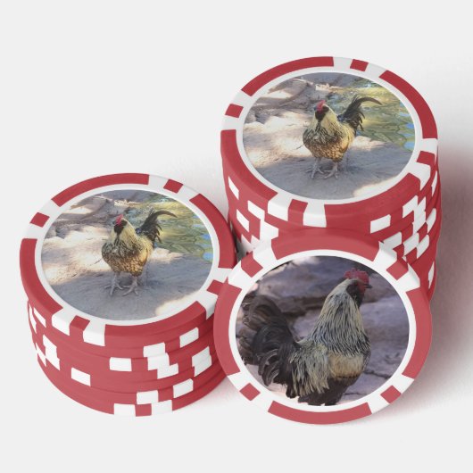 Rooster Poker Chips (Opstapeling)