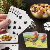 Rooster Pokerkaarten (Insitu)