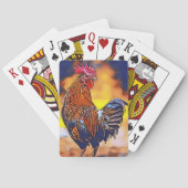 Rooster Pokerkaarten (Achterkant)