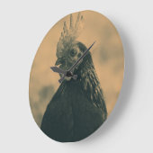 Rooster Portrait Grote Klok (Hoek)