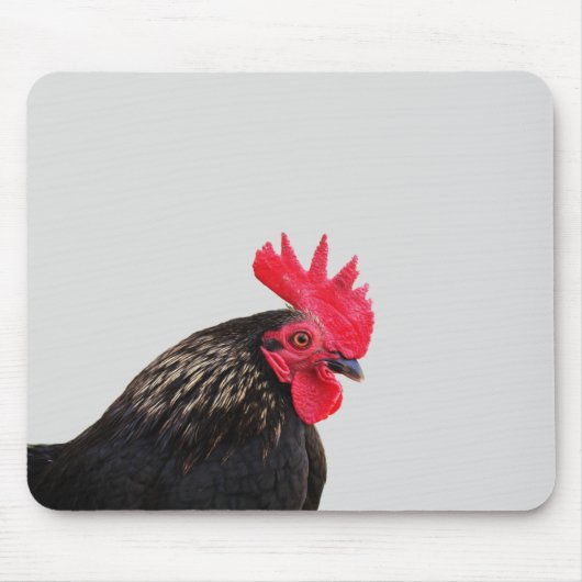 Rooster Portrait Muismat (Voorkant)