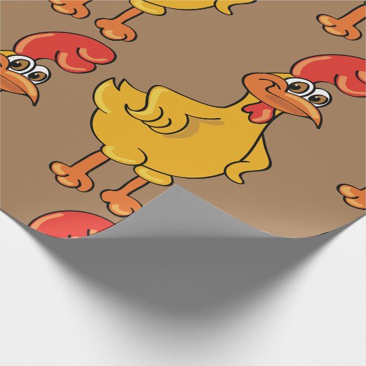Rooster Pose Cadeaupapier