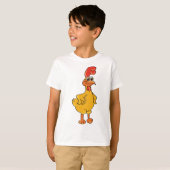 Rooster Pose T-shirt (Voorkant volledig)