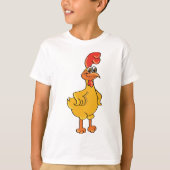 Rooster Pose T-shirt (Voorkant)
