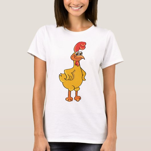Rooster Pose T-shirt (Voorkant)