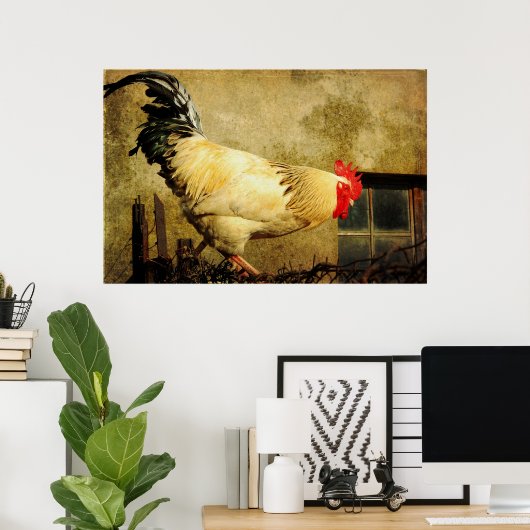  Rooster Poster (Thuiskantoor)