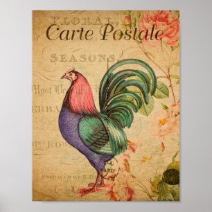  Rooster Poster