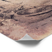  Rooster-Poster of losbladig papier Poster (Hoek)