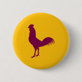 Rooster Pride Buttonnen Ronde Button 5,7 Cm (Voorkant)