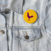 Rooster Pride Buttonnen Ronde Button 5,7 Cm (In situ)