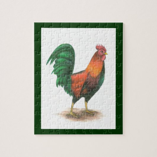 Rooster Puzzle Legpuzzel (Verticaal)