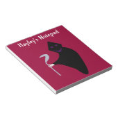 Rooster Reaper Halloween-laptop Notitieblok (Schuin)