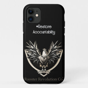 Rooster RevolutionWear: Defect the System Case-Mate iPhone Case