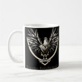 Rooster RevolutionWear: Defect the System Koffiemok (Links)