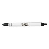 Rooster RevolutionWear: Defect the System Zwarte Inkt Pen (Voorkant)