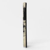 Rooster Riding a Bike van Eiffel Tower Case-Mate iPhone Case (Achterkant/links)