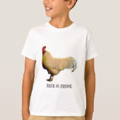 ROOSTER RISE-N-SHINE FOTO CHILDS UNISEX T-SHIRT (Voorkant)