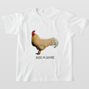 ROOSTER RISE-N-SHINE FOTO CHILDS UNISEX T-SHIRT