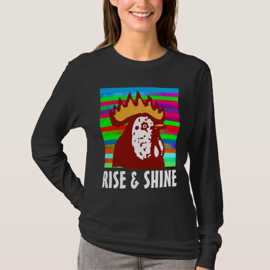 ROOSTER RISE & SHINE T-SHIRTS (Voorkant)