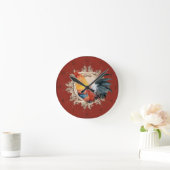 Rooster Rood Frans Land Rustin Barn Ronde Klok (Huis)