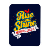 Rooster Rooster Land Magneet (Verticaal)