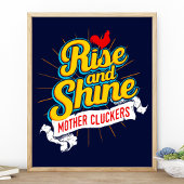 Rooster Rooster Land Poster