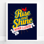 Rooster Rooster Land Poster