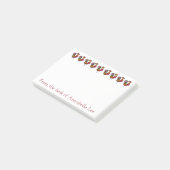 Rooster Row Post-it® Notes (Schuin)