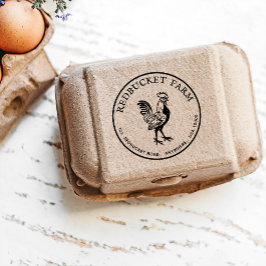 Rooster Rubber Stempel