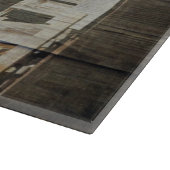 Rooster Rustic Chicken Coop Barn Board Snijplank (Hoek)
