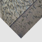 Rooster Rustic Chicken Coop Barn Board Tissuepapier (Detail)