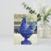 Rooster Sangen Briefkaart (Staand voorkant)
