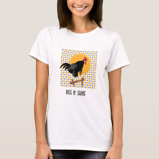 Rooster Says T-shirt (Voorkant)