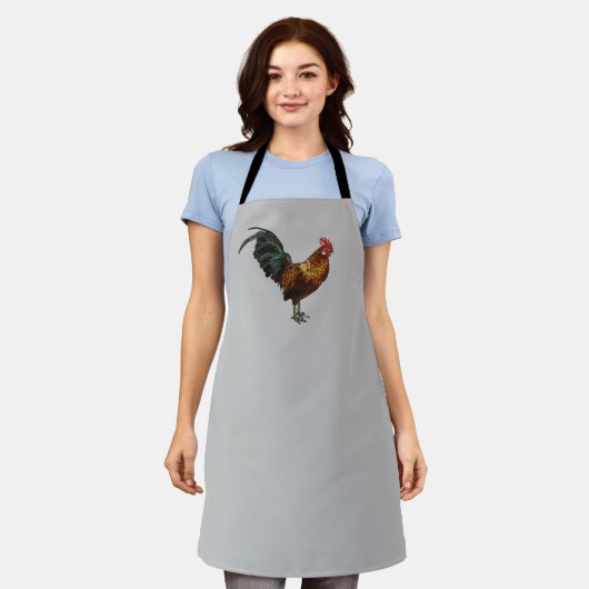 Rooster Schort (Gedragen)