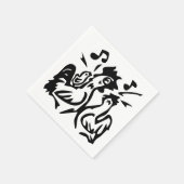 Rooster Servet (Hoek)