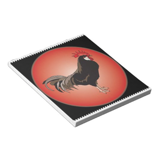 Rooster Showcase Notitieblok (Schuin)