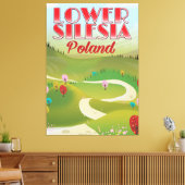 Rooster Silezië Polen Canvas Afdruk (Insitu (Woonkamer))