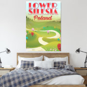 Rooster Silezië Polen Canvas Afdruk (Insitu (Slaapkamer))