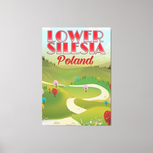 Rooster Silezië Polen Canvas Afdruk (Voorkant)