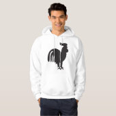 Rooster Silhouette Hoodie (Voorkant volledig)