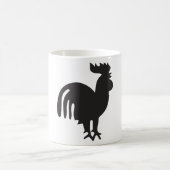 Rooster Silhouette Koffiemok (Center)