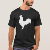 Rooster Silhouette T-shirt (Voorkant)