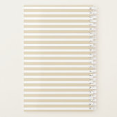 Rooster Silhouette Wreath Notitieboek (Achterkant)