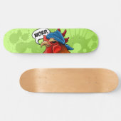 Rooster Skateboard (Horizontaal)