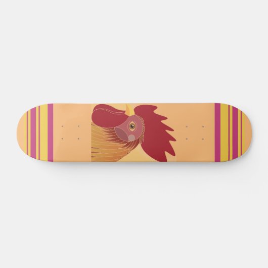 Rooster Skateboard (Horizontaal)