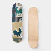 Rooster  Skateboard (Voorkant)