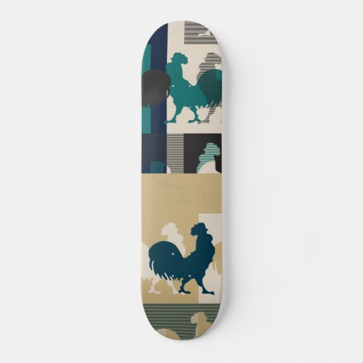 Rooster  Skateboard (Voorkant)