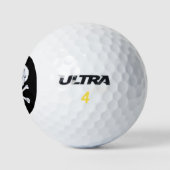 Rooster Skull en Crossbones Golfballen (Logo)