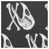 Rooster Skull en Crossbones Stof (Swatch)