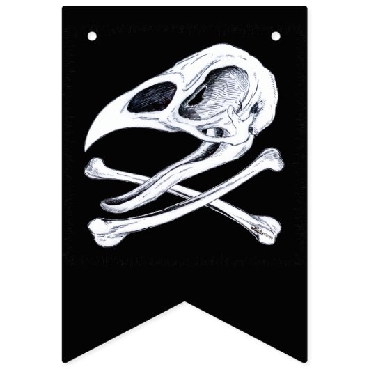 Rooster Skull en Crossbones Vlaggetjes (Derde vlag)